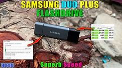 Samsung Duo Plus USB 3.1 Pendrive 2023 | Samsung Type C Pendrive | Full Review |Speed Test