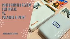 Polaroid Hi-Print Pocket Photo Printer vs Fuji Instax Portable Printer | Mini Photo Printer Review