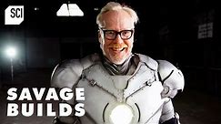 Adam Tests the Bulletproof Capabilities of his Iron Man Suit | Savage Builds | Science Channel