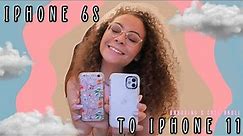 Upgrading from my Iphone 6s to a white iphone 11! Unboxing plus Casetify & Case Warehouse haul! 2020