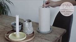 How to make a paper towel holder by Søstrene Grene - diy