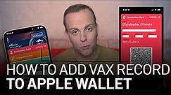 Explained: How to Add Your COVID-19 Vaccine Record to Apple Wallet