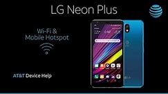 Learn how to use WiFi Mobile Hotspot on the LG Neon Plus | AT&T Wireless