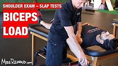 Biceps Load Test - SLAP Special Test - Shoulder Clinical Examination