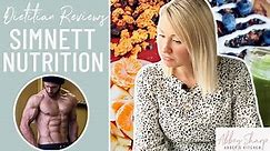 Dietitian Reviews VEGAN NUTRITIONIST Derek Simnett of Simnett Nutrition What I Eat In A Day
