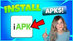 How to Install APK's on iPhone/iOS! (WITH & WITHOUT AMS1GN)