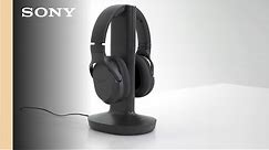 How To | Connect Your Sony MDF-RF995 headphones to your Sony TV