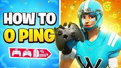 How To Get 0 PING in Fortnite on PC/PS4/XBOX | Lower PING Optimization Guide!