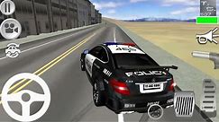Jugando con Coche Policía - Mercedes C 63 AMG Simulador - Juegos de Carros