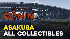Rise Of The Ronin Asakusa All Collectible Locations (All Cats, Shrines, Treasures...)