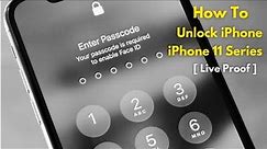 How To Unlock Your iPhone 11 iF Forgot Password ~ Unlock iPhone 11 Pro- Unlock iPhone 11 Pro Max