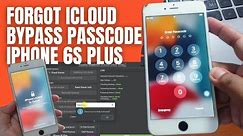 Free Bypass Passcode iPhone 6s Plus Forgot iCloud Works for iOS 12 to iOS 16 use RomFW Tool