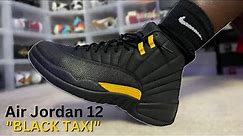 BEWARE BEFORE BUYING THIS SHOE!! | Air Jordan 12 XII "Black Taxi" Review & On-Foot!