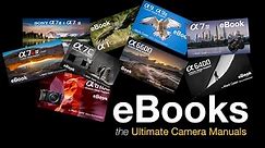 Sony Alpha Camera Manuals - the Ultimate Guide Books or eBooks