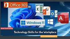 Basic Computer Skills for the Workplace in 2021 - 12 Hours of Free Tech Training