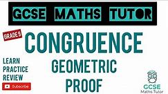 Geometric Proof | Grade 9 Playlist | GCSE Maths Tutor