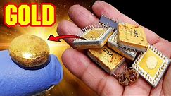 How to make gold recovery from electronics e waste
