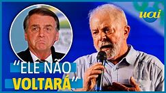 Lula afirma que Bolsonaro não voltará à presidência