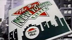 Pizza Hut "The Big New Yorker" 90s TV Commercial (1999)