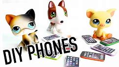 Miniature Apple IPhone Tutorial - DIY Cell Phone for LPS and Dolls