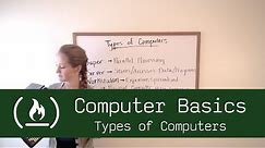Computer Basics 8: Types of Computers