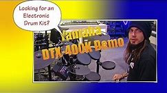 Yamaha DTX 400K Electronic Drum Kit Demo