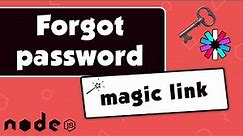 How to handle forgot password to reset password using a one-time link.