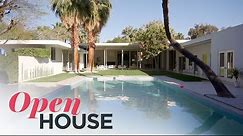 Touring One of the Largest Mid-Century Homes in Palm Springs | Open House TV