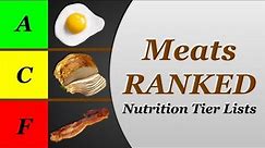 Nutrition Tier Lists: Meats