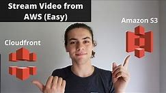 How to Stream Video from AWS (S3, Cloudfront, NextJS & Typescript)