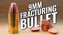 9mm Controlled Fracturing 115-Grain Ultimate Self-Defense Bullet by Lehigh Defense - Slow Motion Gel