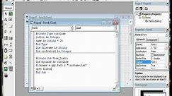 How to make Random File Access and Database in Microsoft Visual Basic 6.0