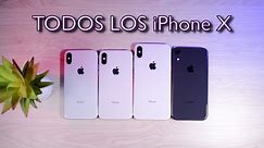 TODOS LOS iPhone X | iPhone XR vs iPhone XS Max vs iPhone XS vs iPhone X COMPARACIÓN - RUBEN TECH !