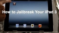 How to Jailbreak the iPad 3, iPhone 4S, iPad 2, etc. w/ Absinthe 2.0 iOS 5.1.1 Untethered Jailbreak