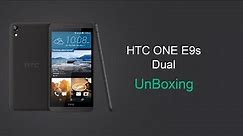 HTC One E9s Dual Sim Unboxing