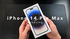 iPhone 14 Pro Max (Silver) Unboxing | Apple MagSafe Leather Case