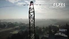 Eltel Networks, Linia 110 kV Żabiniec – Borynia, obchód odgórny dronem
