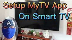 How to set up MyTV on Smart TV?