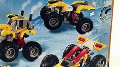 Lego Creator Turbo Quad ATV 3-in-1 31022 Stop Motion Speed Build - Unboxing Demo Review