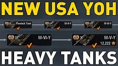 NEW USA YOH HEAVY TECH TREE - World of Tanks