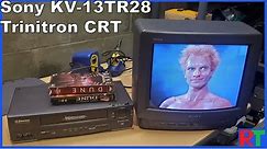 The Sony KV-13TR28 Trinitron from 1993 | Is it Good for Retro?