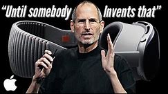 “Until somebody invents that” Steve Jobs Apple Vision Pro Commercial