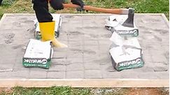 Implementing a dry pour concrete slab is this easy!
