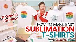 Sublimation T Shirts for Beginners - Full Process Start to Finish + Free Designs!