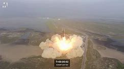 SpaceX successfully gets biggest rocket ever off the launchpad... before explosion