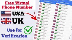 How to Get Free Virtual Phone Number for Verification 2021 || How to Get a free Phone Number