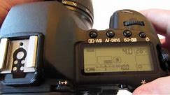 Canon 5D MkII - Using Aperture, Shutter Speed, and Manual Modes