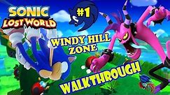 ABM: Sonic Lost World (Sonic Gangs) Windy Hill Walkthrough #1 HD