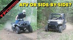 Compared: ATV vs Side-by-Side - Which is The Better Choice For You?