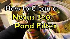 How to Clean A Nexus 320 Pond Filter by Evolution Aqua